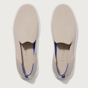 Rothy's The Original Slip On Sneaker In Sand Beige Women's 6